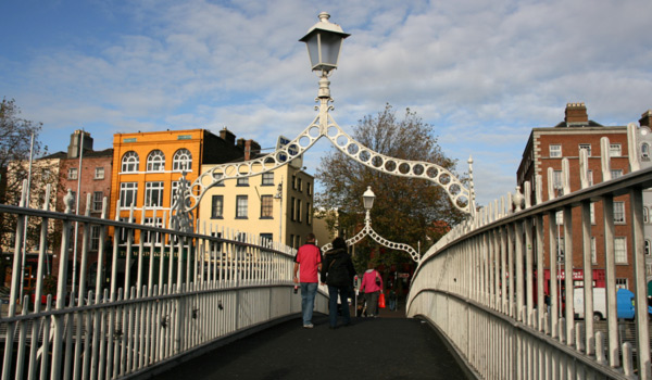 Dublins Famous Halfpenny Bridge