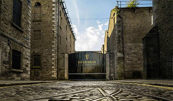Entrance to the Guinness Storehouse