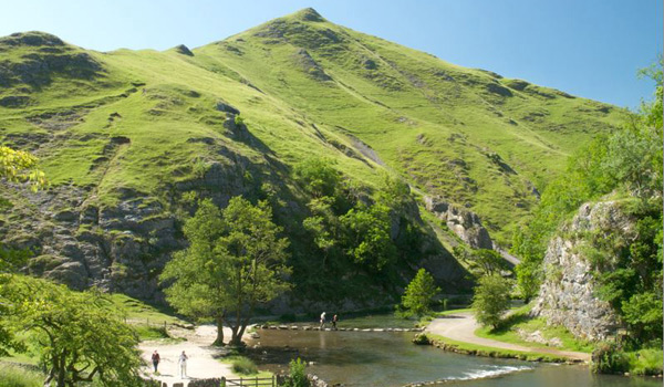 Beautiful, peaceful scenery is the hallmark of England's Peak District National Park