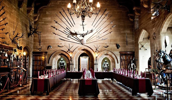 The jaw-dropping interior of 11th Century Warwick Castle
