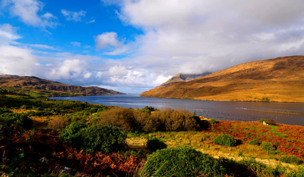 Stunning Killary Fjord in County Galway