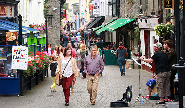 Explore the side-streets that the Medieval City of Kilkenny is known for!