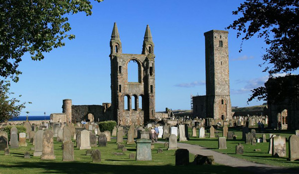 The Impressive Ruins of 12th Century St Andrews Cathedral