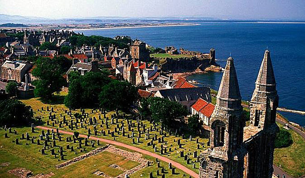 Overlooking the City of St Andrews