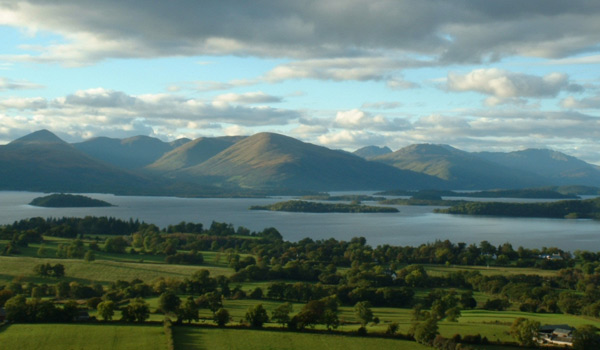 Loch Lomond - northwest of Glasgow, Scotland