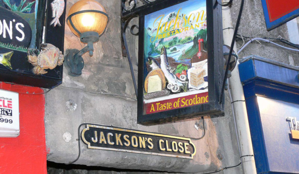 Edinburgh Pub Sign