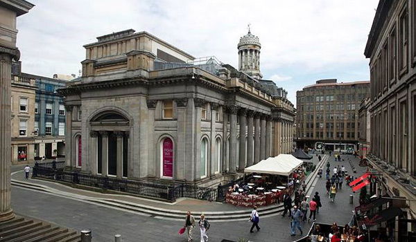 The Glasgow Museum of Modern Art (GOMA) in Downtown Glasgow.
