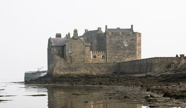 15th Century Blackness Castle stars as Fort William and the scene of Jamie's whipping