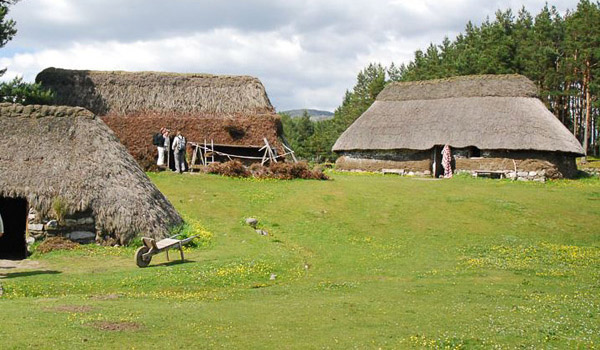 The Highland Folk Museum provided the perfect backdrop for many Outlander scenes
