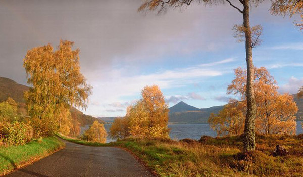 Beautiful Kinloch Rannoch, scene of Claire & Frank's second honeymoon