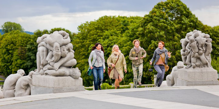Sculptures in Frogner park, Oslo