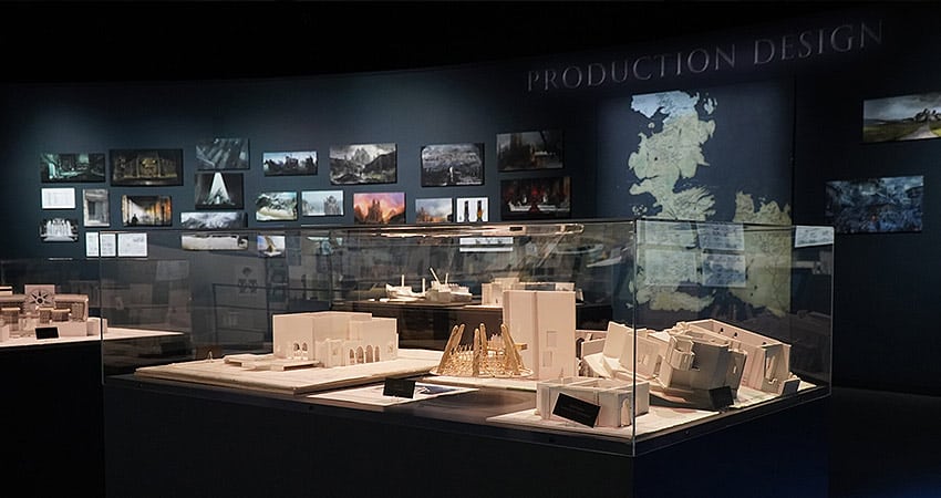 Production at Game of Thrones Studio Tour